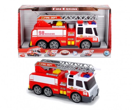 ingenieur Geletterdheid Chemicus Dickie Action Series Brandweerwagen (36cm) - Speelgoedvoertuig | bol.com