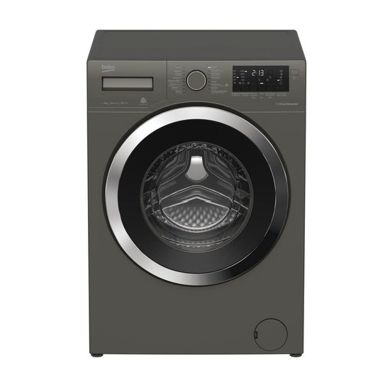 Wasmachine: Beko WTC8733XCM - Wasmachine - Manhattan Grey, van het merk Beko