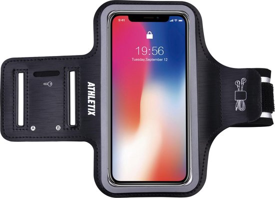 Toelating Buitensporig Kluisje ATHLETIX Sportarmband - Universele Hardloop Armband - iPhone, Samsung &  Huawei -... | bol.com