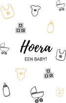 Kaartenset 'Hoera, een baby!' (12 stuks)