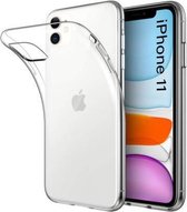 iPhone 11 Hoesje Transparant - Siliconen Case
