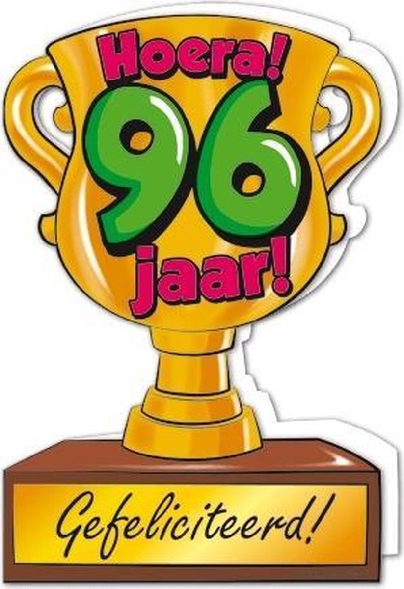 Trofee kaart - 96 jaar