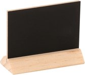 Mini tableau noir / tableau d'écriture / tableau mémo sur pied 6 cm - Planche à dessin loisirs / artisanat - Déco maison - Accessoires pour la maison / décoration