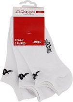 KAPPA sokken sneakersokken-enkelsokken ( wit ) 39-42 3 - paar