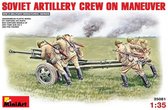 Miniart - Soviet Artillery Crew On Maneuver (Min35081) - modelbouwsets, hobbybouwspeelgoed voor kinderen, modelverf en accessoires