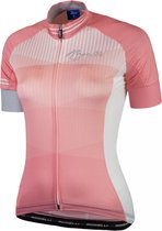 ROGELLI Stelle fietsshirt Dames Zwart - Roze - Wit - XS