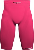 Knapman Zoned Compression Short 45% Roze | Compressiebroek (Liesbroek) voor Heren | Maat XL