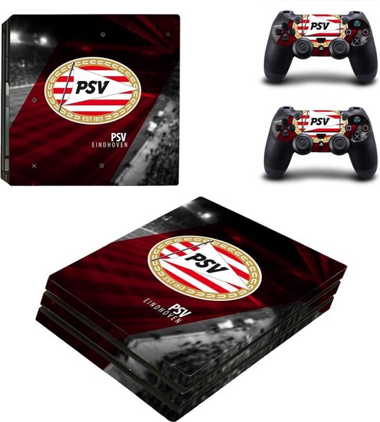 Playstation 4 Sticker | PS4 Console Skin | FC PSV | PS4 PSV Eindhoven |  Console Skin +... | bol.com