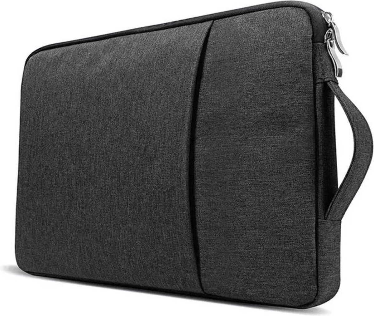 MacBook Pro 13 INCH - Laptop sleeve / laptop tas - Zwart - Met handvat -  Luxe uitvoering | bol.com