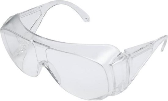programma Zeestraat onderschrift wurth POLYCARBONAAT VEILIGHEIDSBRIL - overzetbril - overzet bril - overzet  veiligheidsbril | bol.com