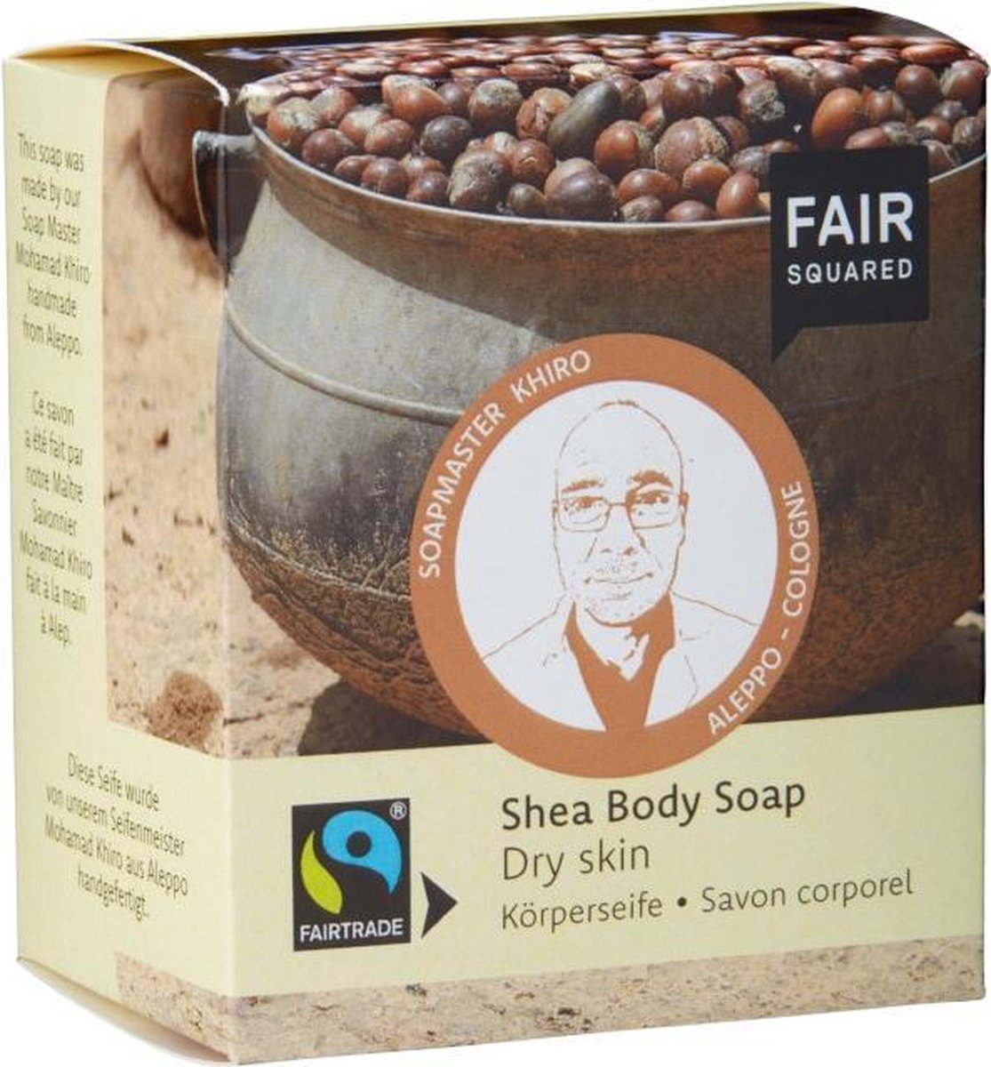 Goedkoopste Lichaamszeep - Shea - Droge Huid - 160 gr