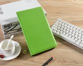 P.C.K. Hoesje/Boekhoesje/Bookcover/Bookcase/Book draaibaar groen geschikt voor Samsung Galaxy TAB A T590 10.5 INCH (2018)