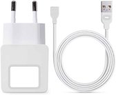 S&C - 8 pins oplaadkabel en USB wandlader adaptor lightning wit