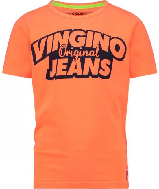 VINGINO T-Shirt KIDS in schwarz / weiss