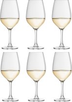 Libbey Varna Wijnglazen Witte Wijn - 350 ml / 35 cl - 6 stuks - klassieke vorm - vaatwasserbestendig