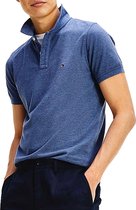 Tommy Hilfiger Heather Poloshirt - Mannen - blauw