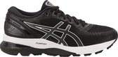 Asics Gel-Nimbus 21 Hardloopschoenen Dames Sportschoenen - Maat 38 - Vrouwen - zwart/wit