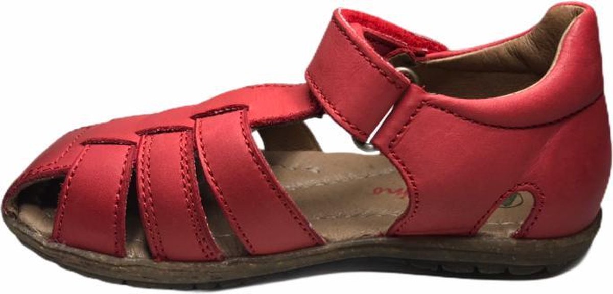 Naturino velcro sandalen see rood mt 25