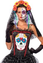 Leg Avenue 'Sugar Skull Bustier', Model 85347, Maat M