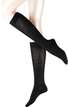 FALKE Sensitive London Dames Kniekous 47626 - Grijs 3399 greymix Dames - 39-42