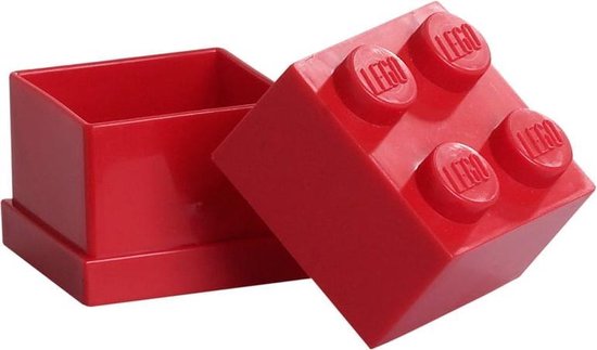 Lego Brooddoos Mini 4 Rood | bol.com