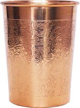 Forrest & Love handgemaakte koperen waterbeker Engraved (300ML)