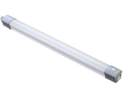 Megatron Fera LED-lamp met bewegingsmelder voor vochtige ruimte LED LED vast ingebouwd 40 W Neutraalwit Grijs