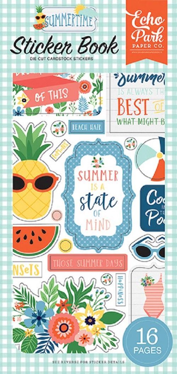 Echo Park Summertime Sticker Book (SUM209029)