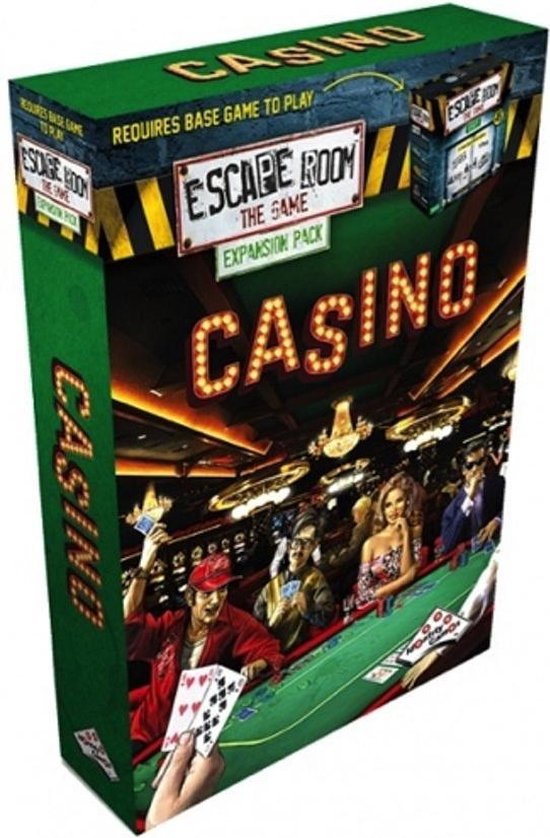 Thumbnail van een extra afbeelding van het spel Mega Spelvoordeelset Escape room inclusief Escape Room Basisspel & Identity Games Escape Room - The Game Virtual Reality & Identity Games Escape Room - Casino - uitbreidingsset