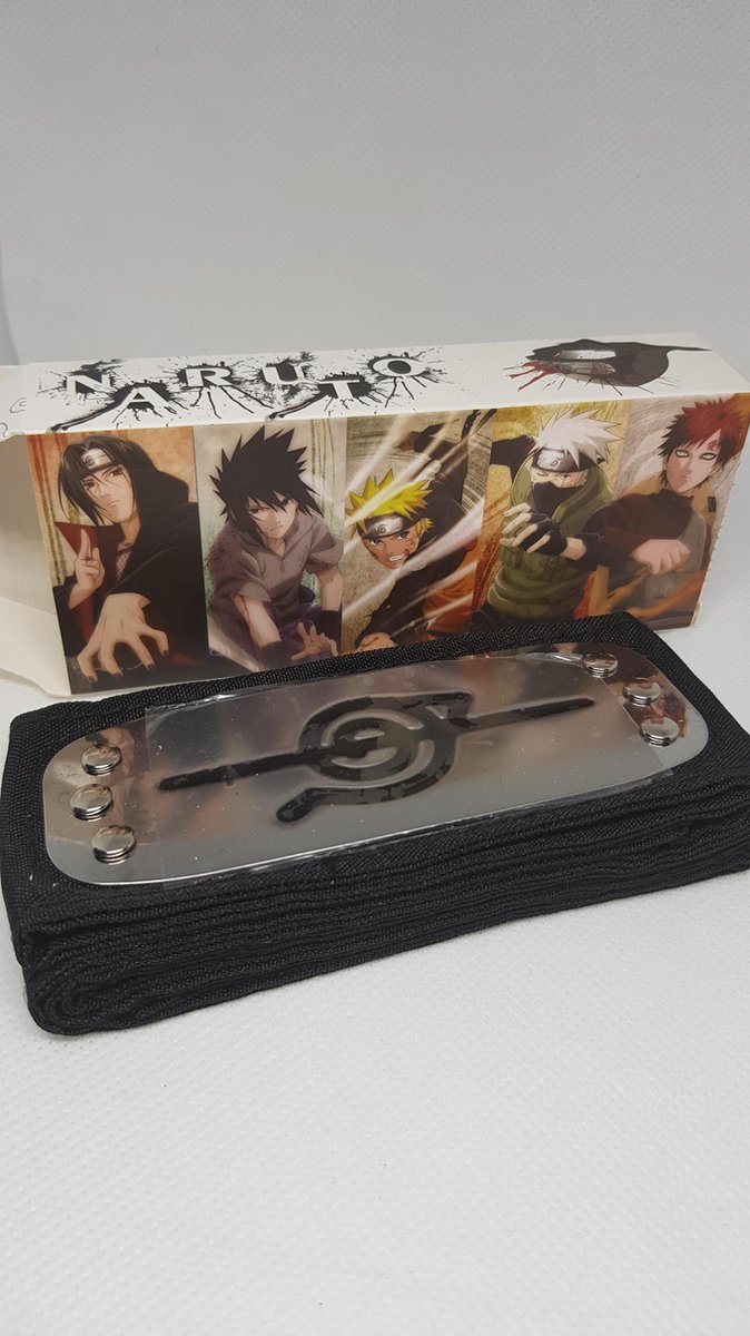 Naruto Shippuden Bandeau Anti Konoha Taille adulte - La Poste