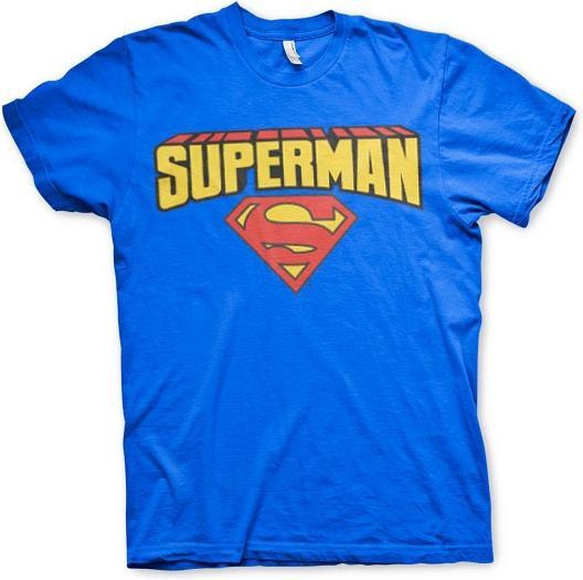 Afbeelding van product Superman T-shirt heren L  - maat L