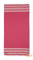 Fouta Salines - XL hamamdoek - Fuchsia