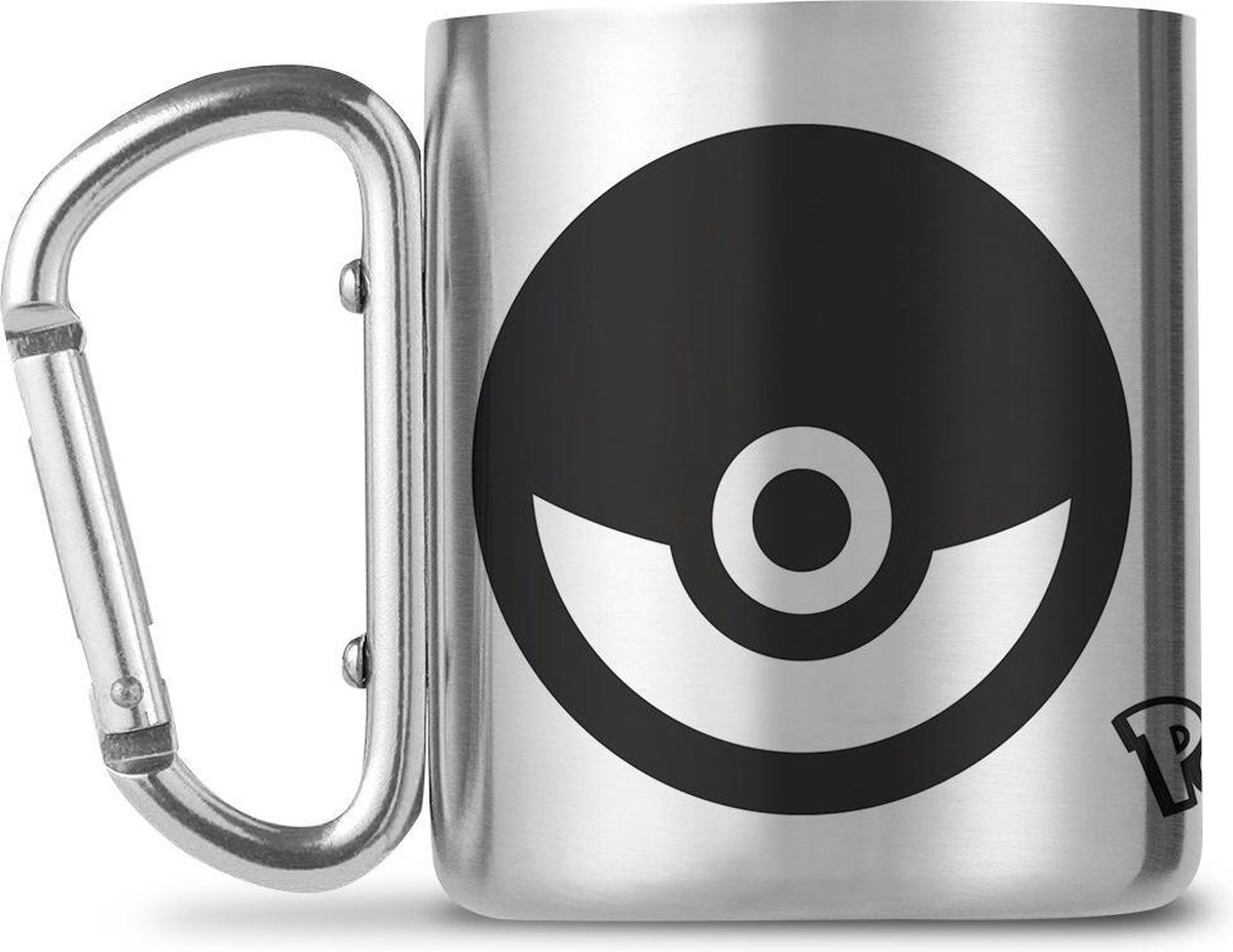 Gb Eye Mok Pokébal Zilver/zwart 250 Ml