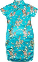 TA-HWA Chinese Kinderjurk Dragon & Phoenix Meisjes Jurk 104