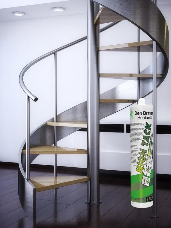 Kit de colle Zwaluw High Tack - cartouche de 290 ml - blanc