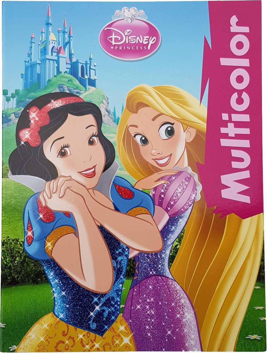 Disney’s Princess Kleurboek +/- 16 kleurplaten (Sneeuwwitje/Rapunzel) - Disney