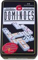 Afbeelding van het spelletje Longfield Games Domino dubbel 6 - blik