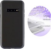 BackCover Layer TPU + PC Samsung S10E Zwart