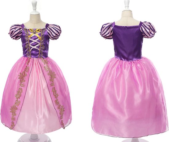 WiseGoods - Rapunzel Prinsessenjurk Meisje - Verkleedkleren Meisje -  Kostuum -... | bol.com