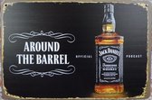 Wandbord, Jack Daniels, Mancave, Wand Decoratie, Emaille, Reclame Bord, Tekst, Metalen bord, Grappig, 20 x 30 cm, Mannen Cadeau, Bar, Cafe, Cave & Garden