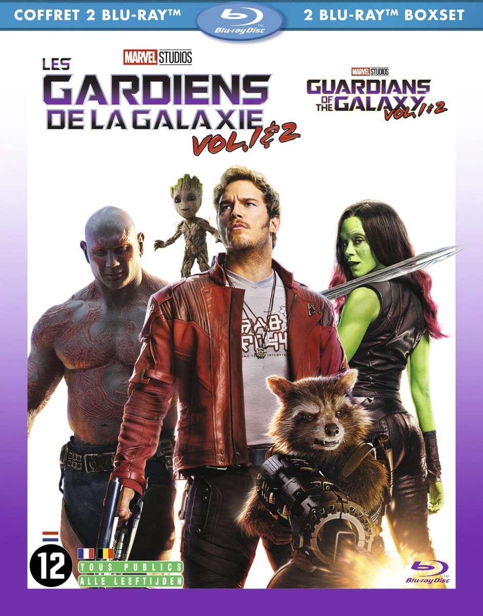 Les Gardiens De La Galaxie Age Conseillé Les Gardiens De La Galaxie 1 + 2 (Blu-ray), Niet gekend | DVD | bol.com
