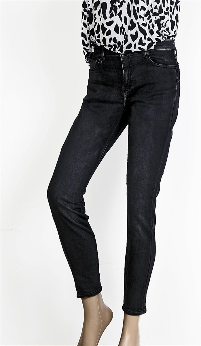 motor Aannemelijk Punt Zwart Monday Premium super soft stretch broek denim jeans - Maat 38 |  bol.com
