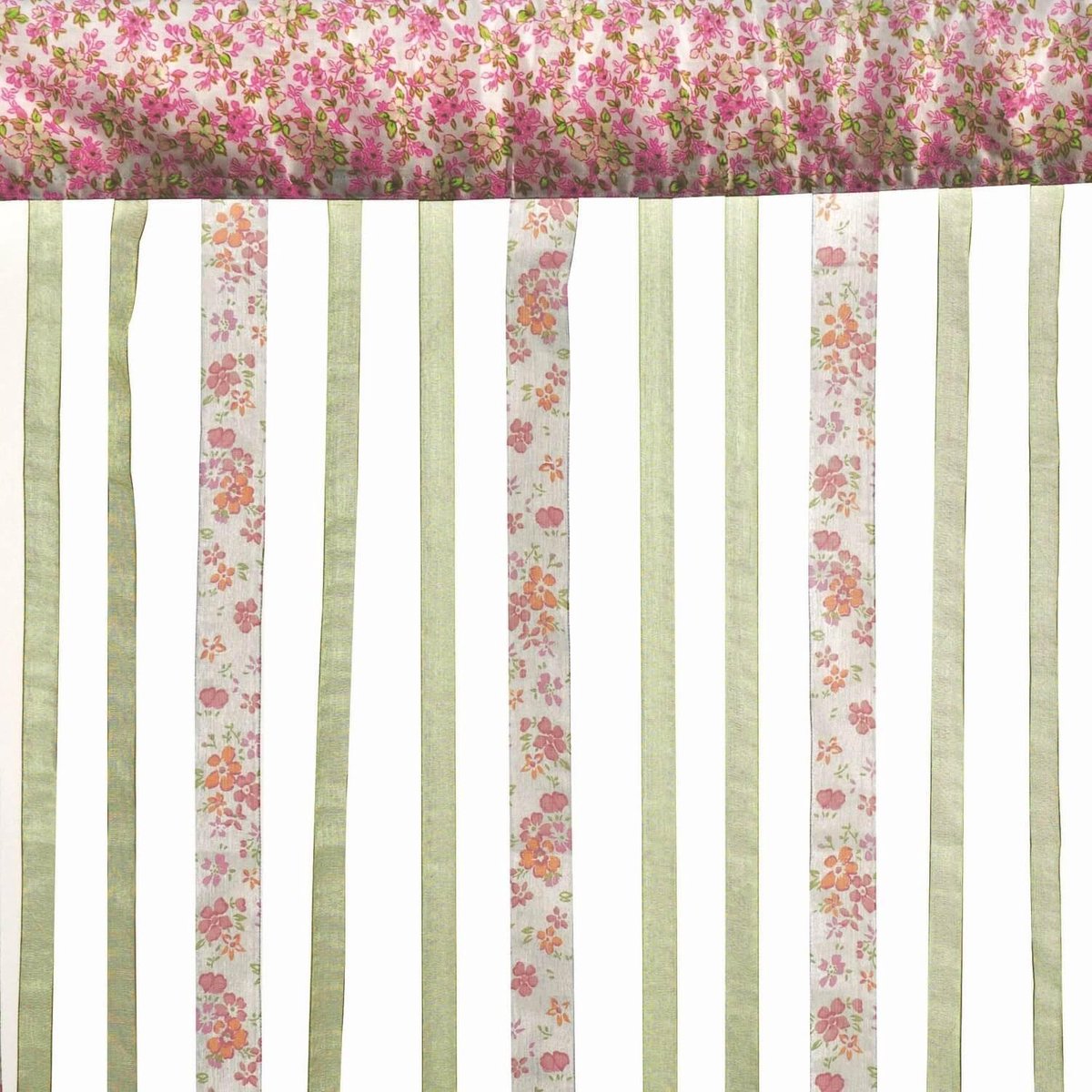 2LIF Melanie Groen Draadgordijn deur - 90 x 200 cm