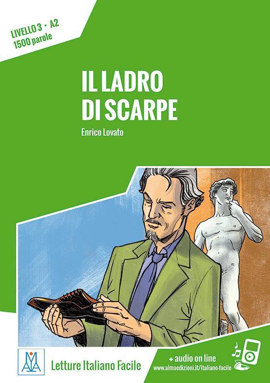 Letture Italiano Facile - Il ladro di scarpe (A2) libro + MP - cover