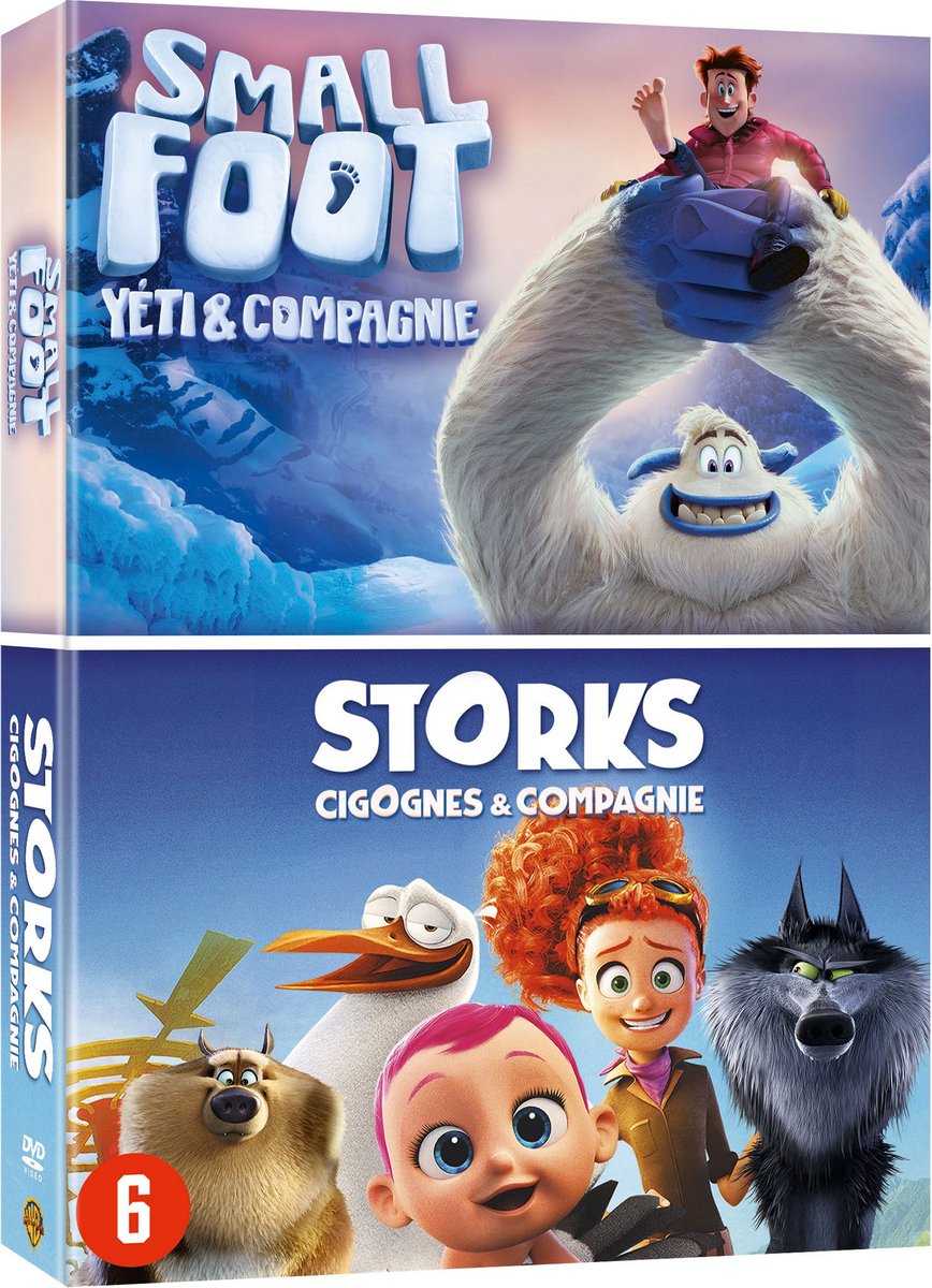 Smallfoot + Storks (DVD) (Dvd) Dvd's