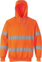 Portwest hoodie met reflecterende strepen S Oranje
