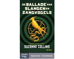 Omslag van De Hongerspelen 4 - De ballade van slangen en zangvogels
