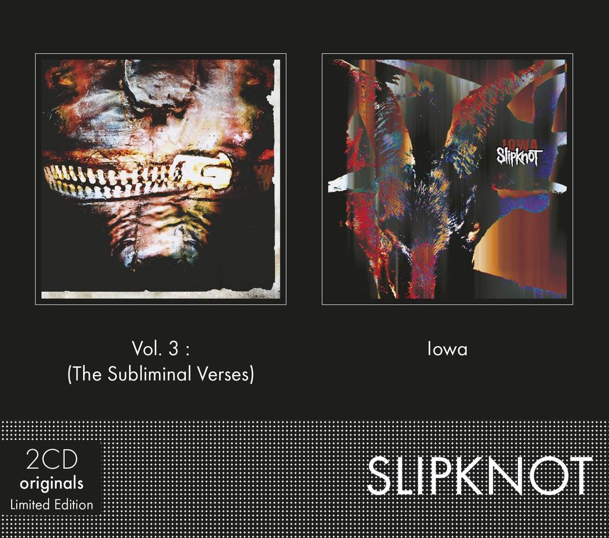 Vol.3 (The Subliminal Verses) / Iowa, Slipknot CD (album) Muziek Vol.3 (The Subliminal Verses) / Iowa, Slipknot CD (album) Muziek