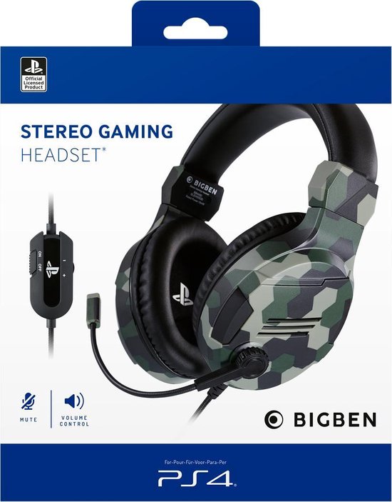 Official Licensed Playstation Stereo Gaming Headset V3 PS4