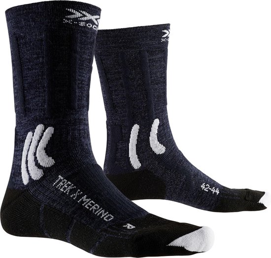 X-Socks Sportsokken - Maat 39-41 - Mannen - donkerblauw/wit